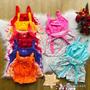 Imagem de Conjunto verão regata meninas kit com 2