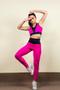 Imagem de Conjunto vini rosa pink  com detalhe em  preto