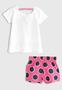 Imagem de Conjunto Watermelon Infantil Feminino Blusa + Shorts Kyly