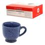 Imagem de Conjunto Xicara Cafe Glaze Azul 100ml 6 peças - Hauskraft