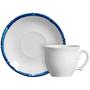 Imagem de Conjunto xicara cha  c/ pires  bambu azul