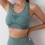 Imagem de Conjuntos Academia Fitness Feminino Leggings Top Bra Shorts Levanta Bumbum