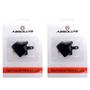 Imagem de Conjuto 2 Pares Pastilhas ABS-01S Freio a Disco Orgânicas Bike Speed MTB Absolute