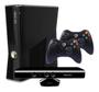 Imagem de Console 360 Slim 250gb 2 Controles + Kinect e 3 Jogos Standard Cor Matte Black