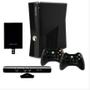 Imagem de Console 360 Slim 3.0 500GB Standard Preto 100 Jogos + 2 Controles + Kinect