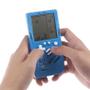 Imagem de Console de Jogo Portátil Retro com Tela Grande Azul - Brinquedo Eletrônico Clássico