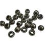 Imagem de Conta Abs Metalizada 12Mm Ccb-12R Grafite Com 25G - Kit