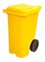 Imagem de Conteiner Lixeira Plastica 120l Contentor Com Rodas Jsn