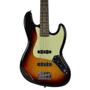 Imagem de Contra Baixo SX Jazz Bass 4 Cordas Com Bag SJB62 3TS SJB-62