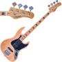 Imagem de Contrabaixo Tagima TJB-4 Natural Swamp Ash Jazz Bass 4 Cordas Passivo