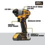 Imagem de Controlador de impacto sem fio sem escova DEWALT 20V MAX DCF840C2