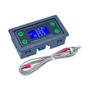 Imagem de Controlador De Temperatura  Xy-Wt04 - 99 A 999 Graus Com Sensor K Alim. 6 A 30 Vdc Saída Relay