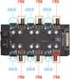 Imagem de Controlador de Ventilador 2 em 1 - 12V 4Pin PWM & 5V 3Pin ARGB com Conector SATA 15Pin