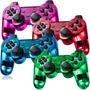 Imagem de Controlador sem fio Burcica para PS2 Play Station 2 Dual Vibration 2