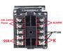 Imagem de Controlador Ssr Termostato + Relé Sólido 40a + Sensor + Dissipador