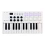 Imagem de Controladora Teclado Midi 25 Teclas Piano 8 Pads Retroiluminados Mini M-vave Usb Teclas Sensitivas