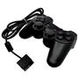 Imagem de Controle Analógico Com Fio Compatível com PS2 Preto