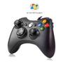 Imagem de Controle Com Fio Compatível com Xbox 360 E Pc Slim Fat Joystick 2 Em 1