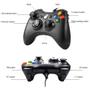 Imagem de Controle Com Fio Compatível com Xbox 360 E Pc Slim Fat Joystick 2 Em 1