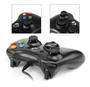 Imagem de Controle Com Fio Preto Compatível Com Xbox 360