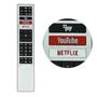 Imagem de Controle Compatível Com Tv Aoc Led Smart 4k Youtube Netflix 