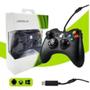 Imagem de Controle compatível com Xbox 360 Com Fio Manete Joystick Pc Usb Com Nfe