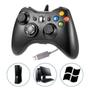 Imagem de Controle Compatível com Xbox 360 Pc Notebook Celular Com Fio Joystick