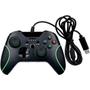 Imagem de Controle Compatível com Xbox One Com Fio 2.2m Joystick PC - Cor Preto e Verde
