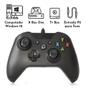 Imagem de Controle compativel com Xbox One E Pc Com Fio Gamepad Manete Joystick Preto