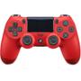 Imagem de Controle Dualshock 4 PS4 Sem Fio Vermelho Magma Red Original