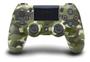 Imagem de Controle Dualshock 4 verde camuflado Wirelles - Ps4
