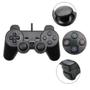 Imagem de Controle game Manete Joystic Usb Dual Shock Analogico Pc Ps2