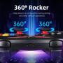 Imagem de Controle Gamer Sem Fio com Suporte Celular Joystick Manete Bluetooth 2.4G Ovleng SN-V8