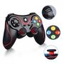 Imagem de Controle Gamer Sem Fio com Suporte Celular Joystick Manete Bluetooth