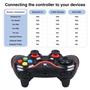 Imagem de Controle Gamer Sem Fio com Suporte Celular Joystick Manete Bluetooth