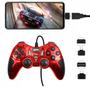 Imagem de Controle Gamer Universal COM FIO para PC/PS3/PC360 Game Pad JOY-DGN