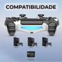 Imagem de Controle Joystick Bluetooth Compatível PC Sem Fio Gamer Celular Camuflado