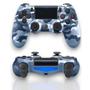 Imagem de Controle Joystick Sem Fio Compatível Ps 4 Camuflado Wireless Camuflado Personalizado