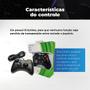 Imagem de Controle Manete Compatível com Console Xbox 360 Slim X360 e Pc/Computador Joystick Com Fio USB - Preto
