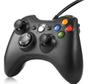 Imagem de Controle Manete Compatível Para Xbox 360 E Pc Com Fio Joystick Com Nfe