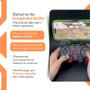 Imagem de Controle Manete Gamepad Bluetooth Compatível Android Ios Pc