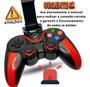 Imagem de Controle Manete Gamepad Bluetooth Compatível Android Ios Pc