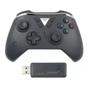 Imagem de Controle Manete sem Fio Wireless M1 2.4G Compatível com Xbox One X S / Ps3 / PC Gamer + 2 grips analógicos