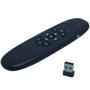 Imagem de Controle Mini Teclado Air Mouse Wireless Sem Fio Android Pc Tv C120 Preto