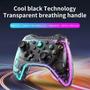 Imagem de Controle P/Computador/Tablets Oled Pro Bluetooth Com Vibração transparente Rgb