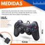 Imagem de Controle Para Ps2 Com Fio Jogos Vídeo Game