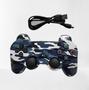 Imagem de Controle Para PS3 Com Fio Camuflado Compatível DoubleShock 