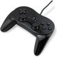 Imagem de Controle PRO Clássico Para Wii Com Fio Preto