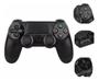 Imagem de Controle Ps4 Preto Sem Fio Com Bluetooth Para Console