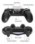 Imagem de Controle Ps4 Preto Sem Fio Com Bluetooth Para Console